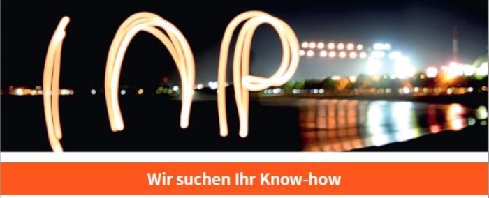 INP Wir suchen Ihr Know-how